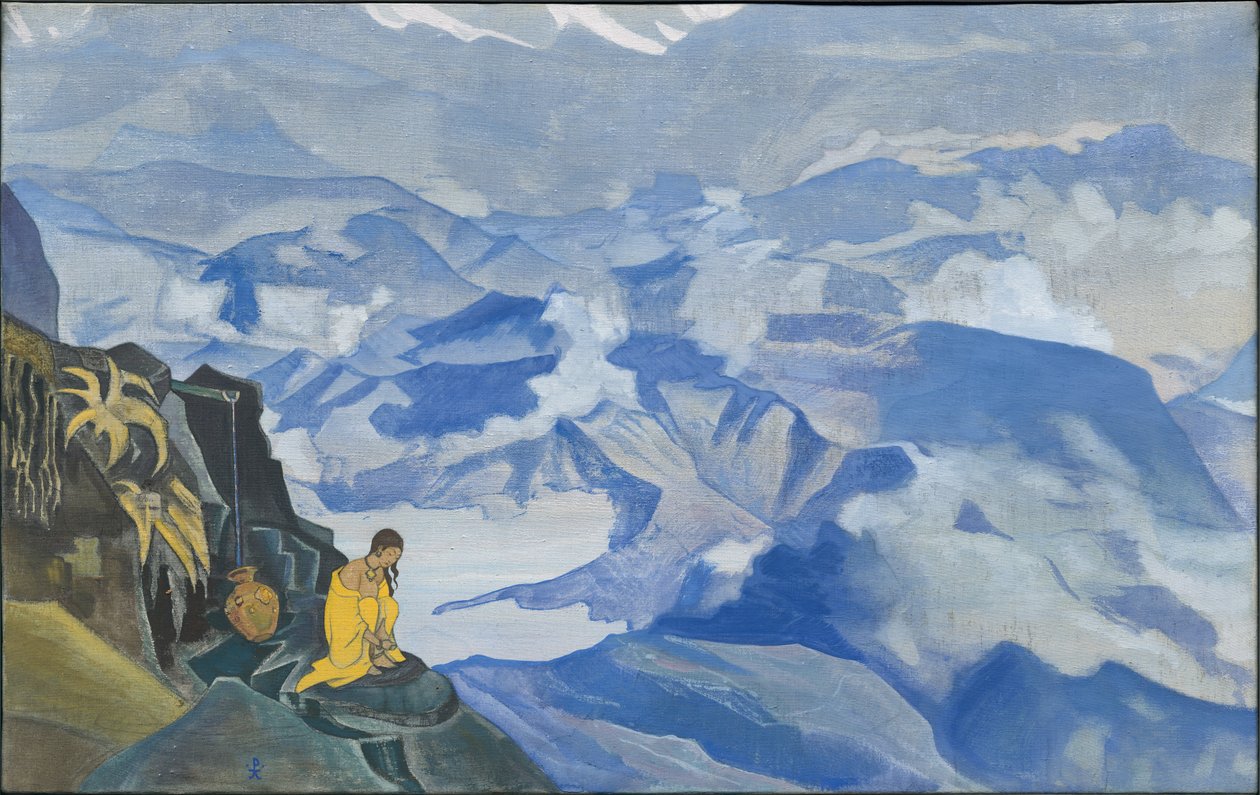 Hayat Damlaları, "Sıkkim" dizisi, 1924 by Nicholas Roerich