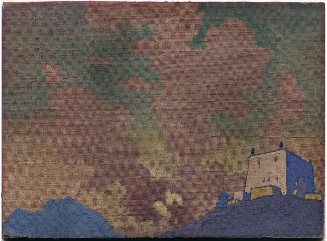 Gompa, 1932 by Nicholas Roerich