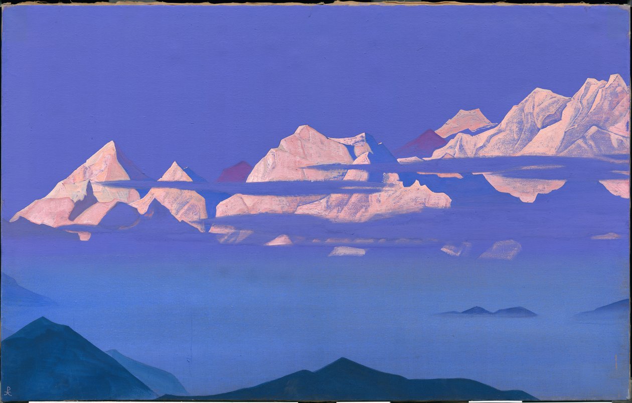 Himalayalar, 1933 by Nicholas Roerich