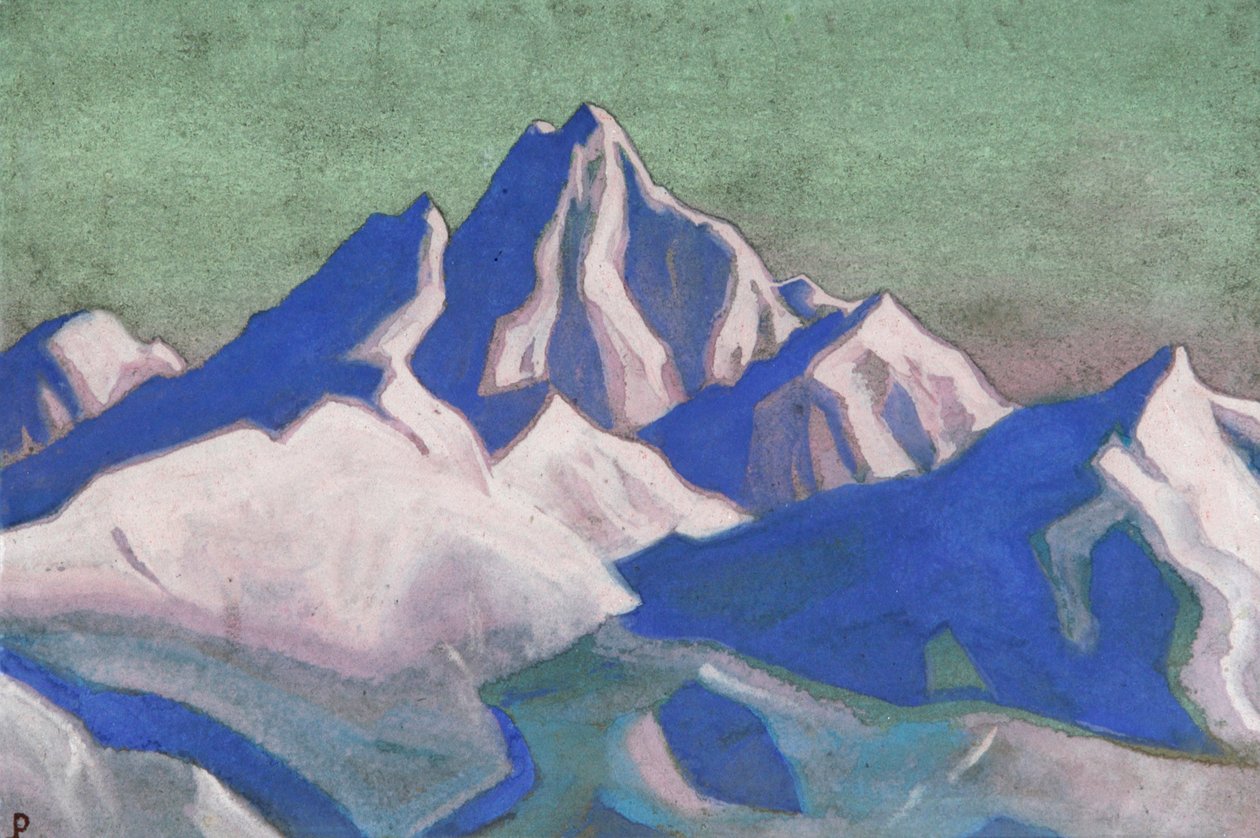 Himalayalar, 1943. by Nicholas Roerich