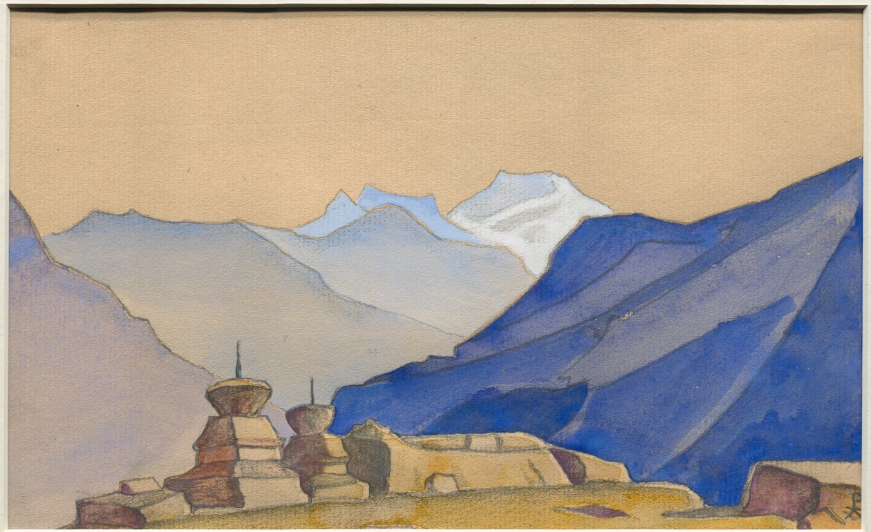Kargo, yaprak albüm, 1933 by Nicholas Roerich