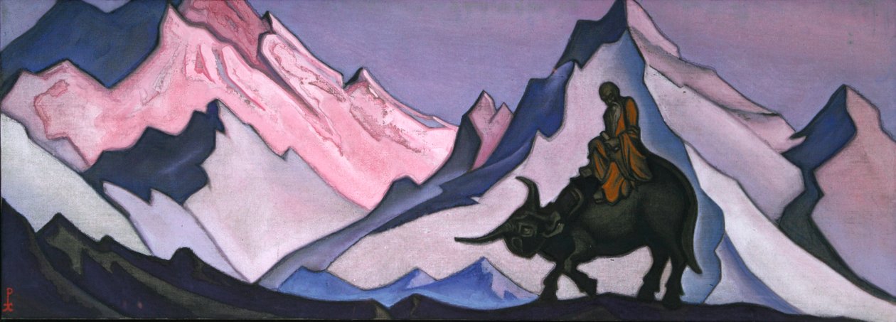 Lao karakterleri, 1943. by Nicholas Roerich