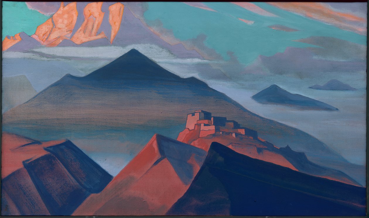 Çadır Dağı, "Kutsal Dağlar" dizisi, 1933 by Nicholas Roerich