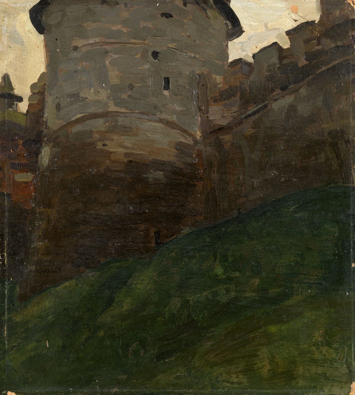 Novgorod Kremlin Kulesi, c. 1903 by Nikolai Konstantinowitsch Roerich