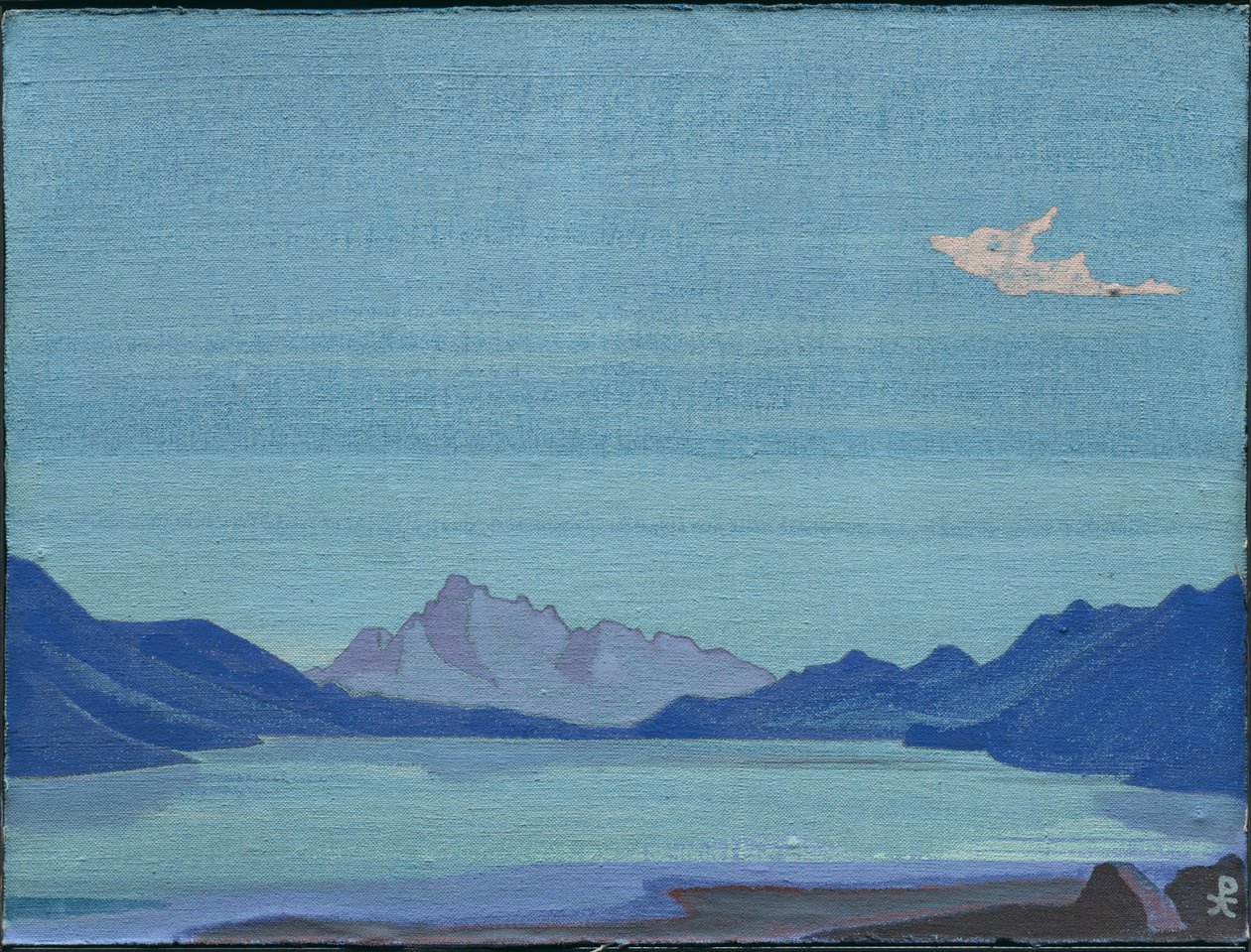 Tibet Gölleri, 1933 by Nicholas Roerich