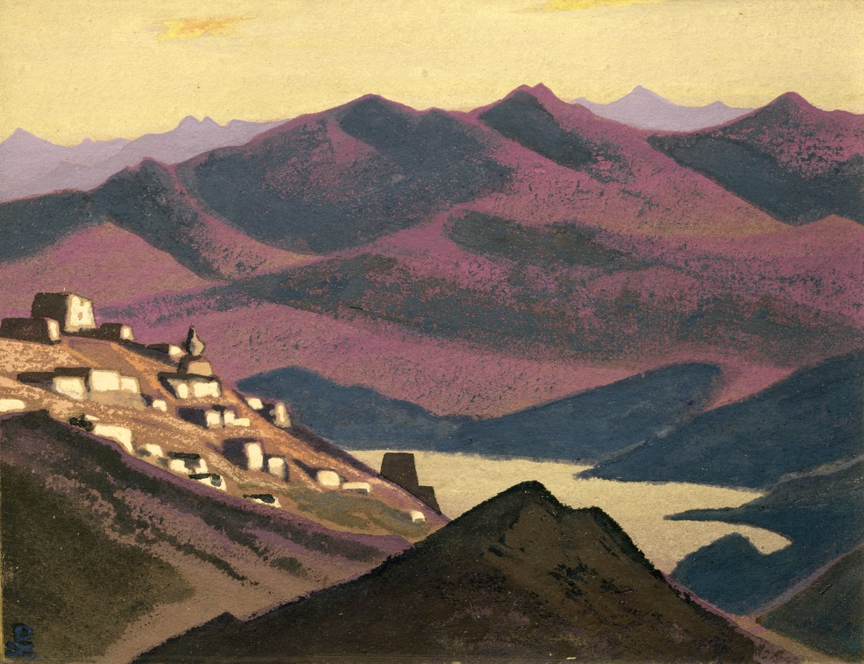 Yam-Zo Gölü, 1937 by Nicholas Roerich