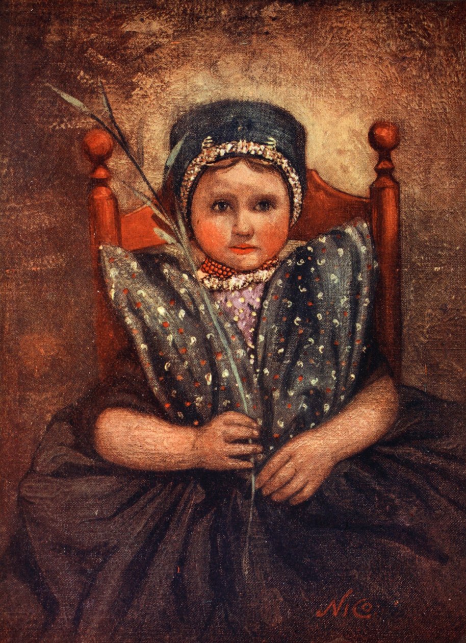 Küçük Bir Kız, 1904 by Nico Jungman