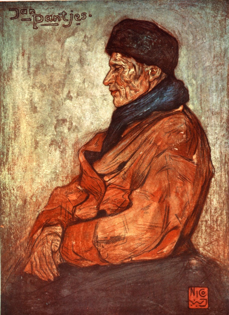 Yaşlı Bir Balıkçı, 1904 by Nico Jungman