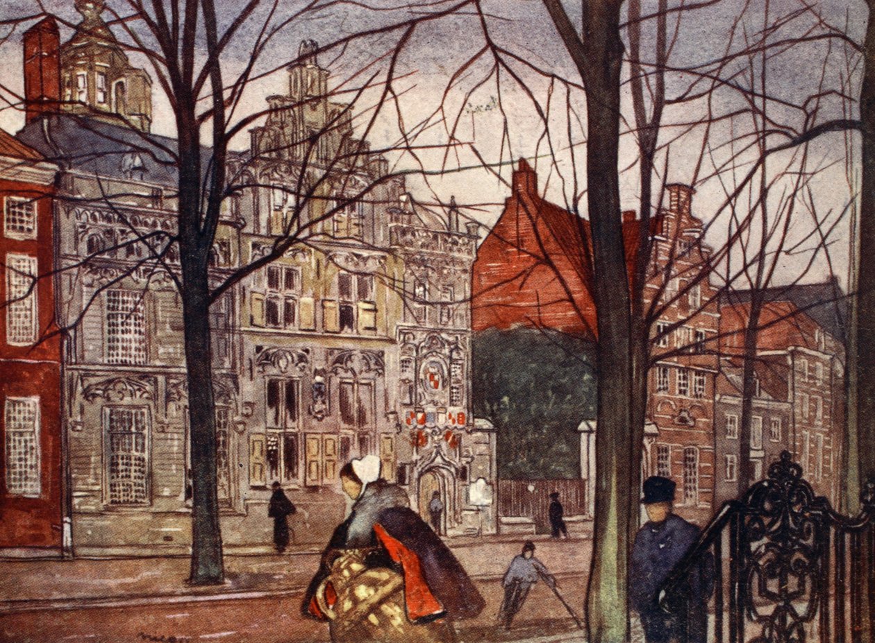 Eski Delft, 1904 by Nico Jungman