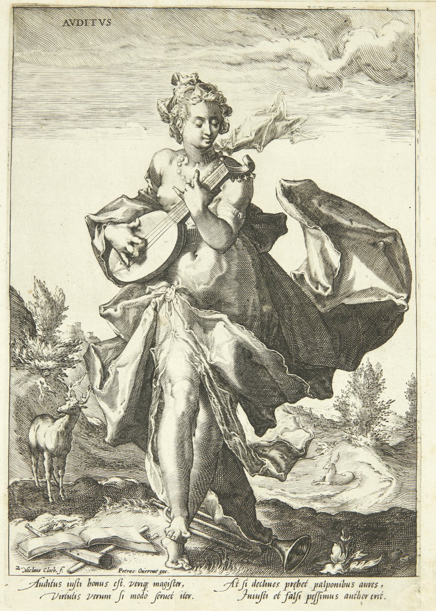 duruşma by Nicolaes Jansz. Clock