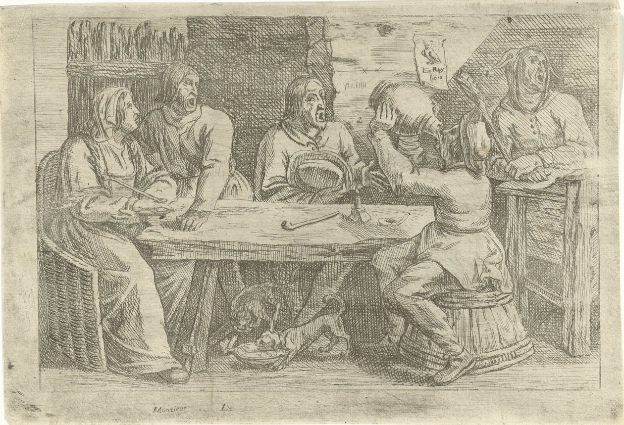 Nar ile çiftçi şirketi by Nicolaes van Haeften