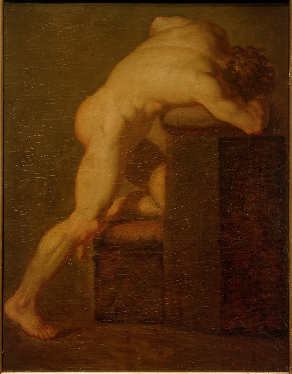 erkek çıplak by Nicolai Abraham Abildgaard