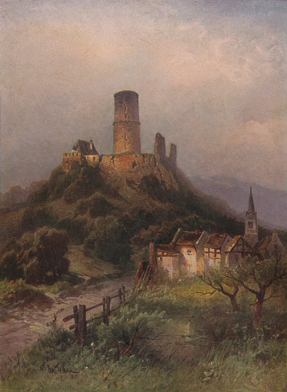 Godesburg Die, Godesburg Kalesi, 1923. by Nicolai Astudin