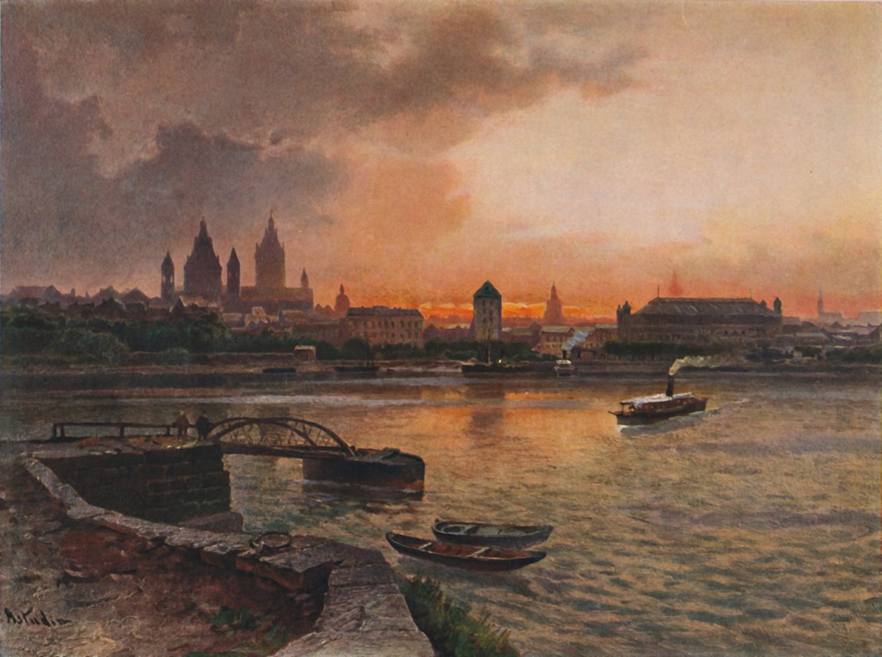 Mainz, 1923. by Nicolai Astudin