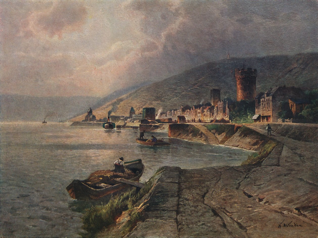 Rudesheim, 1923. by Nicolai Astudin