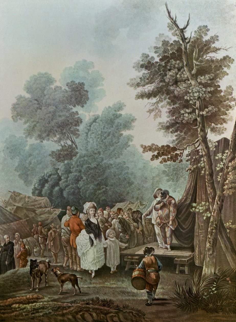 Köy Fuarı by Nicolas Antoine Taunay
