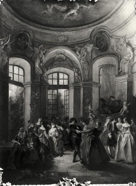 Bir Köşkte Dans, c.1719-23 by Nicolas Lancret