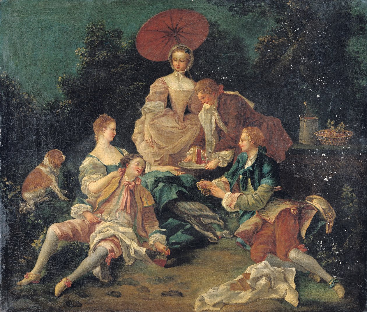 Parkta Piknik by Nicolas Lancret