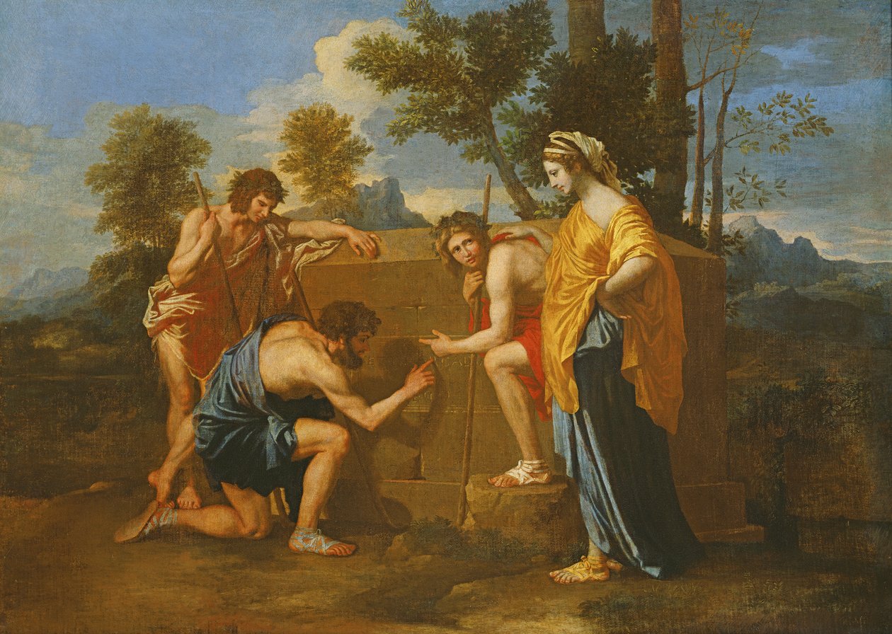 Arkadyalı Çoban by Nicolas Poussin