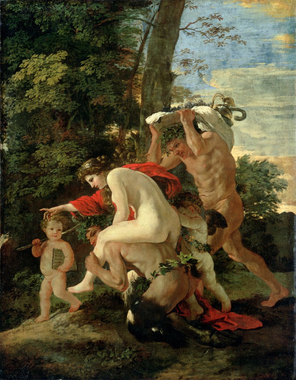 Bacchanalian Sahnesi, 1630