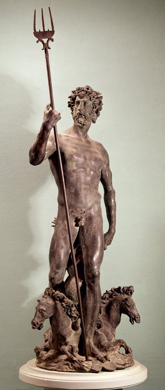 Neptün (bronz) by Nicolas Sebastien Adam