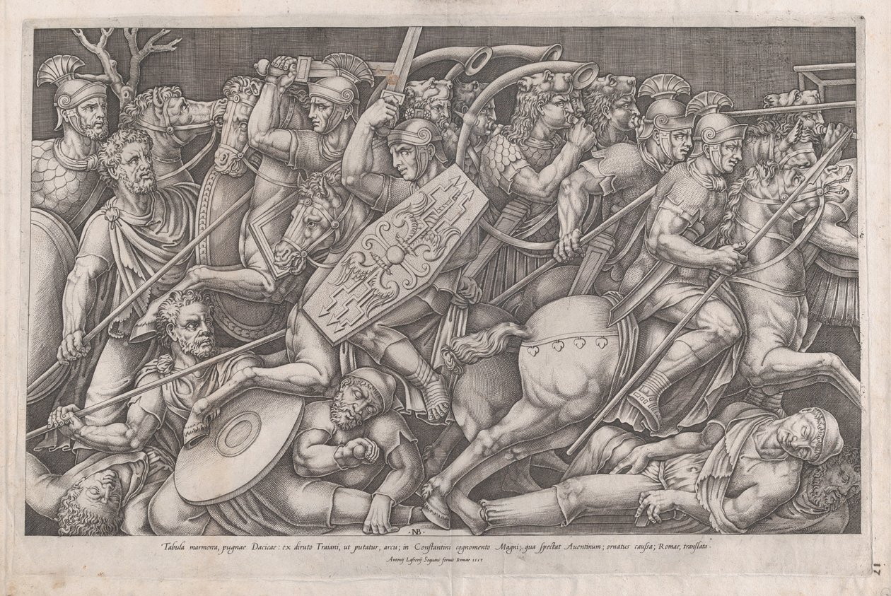 İhtişamın Roma Aynası: Daican Savaşı, 1553., 1553 by Nicolas Beatrizet