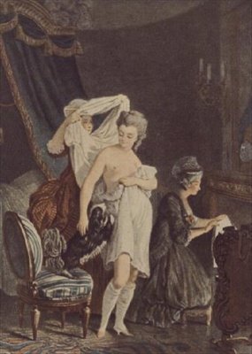 Giyinmek (gravür) by Nicolas Francois Regnault