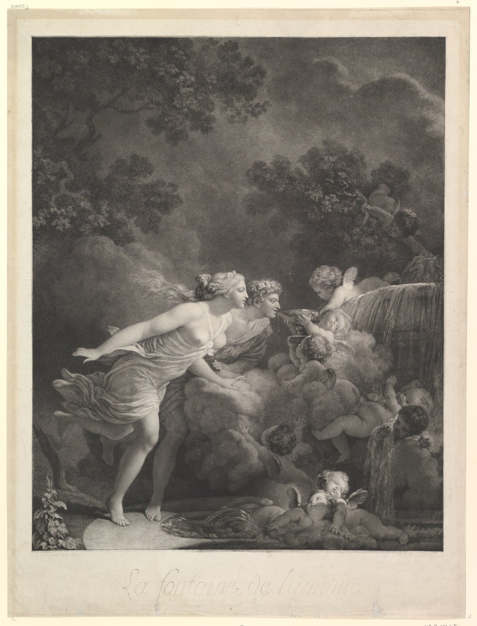 Aşk Çeşmesi, 1785. by Nicolas Francois Regnault