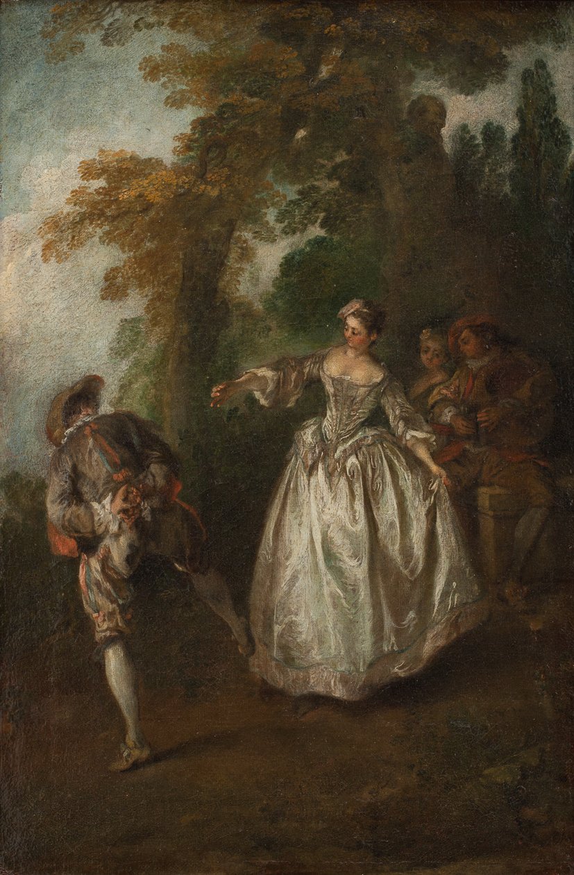 Açık Hava Dansı by Nicolas Lancret