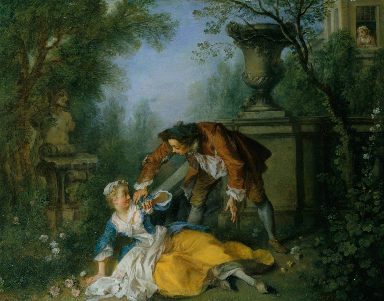 Hizmetkar Haklı, ca. 1740. by Nicolas Lancret
