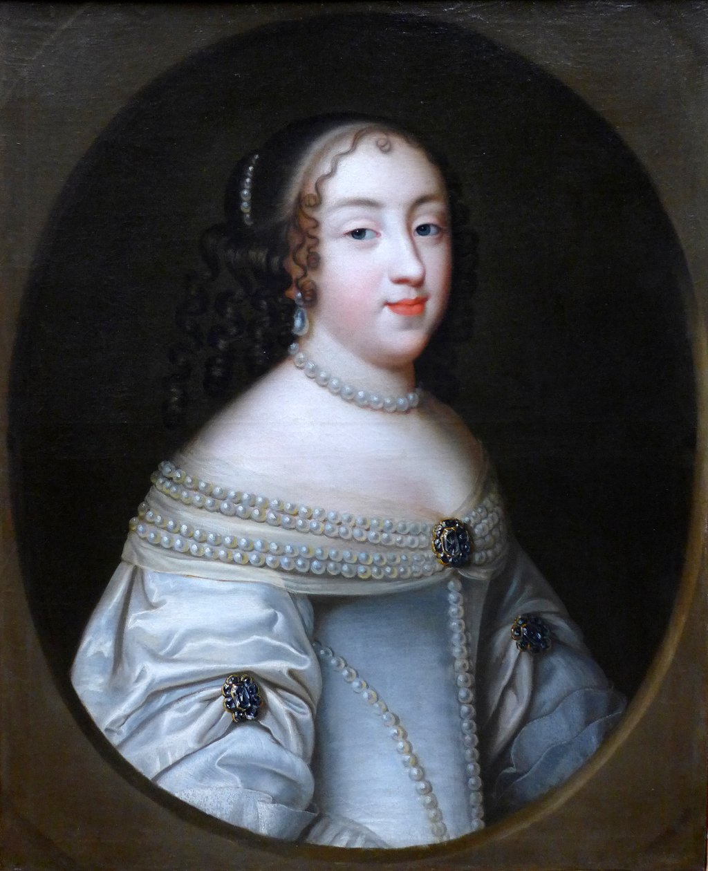 Françoise-Marguerite de Sevigne'in varsayılan portresi by Nicolas Mignard