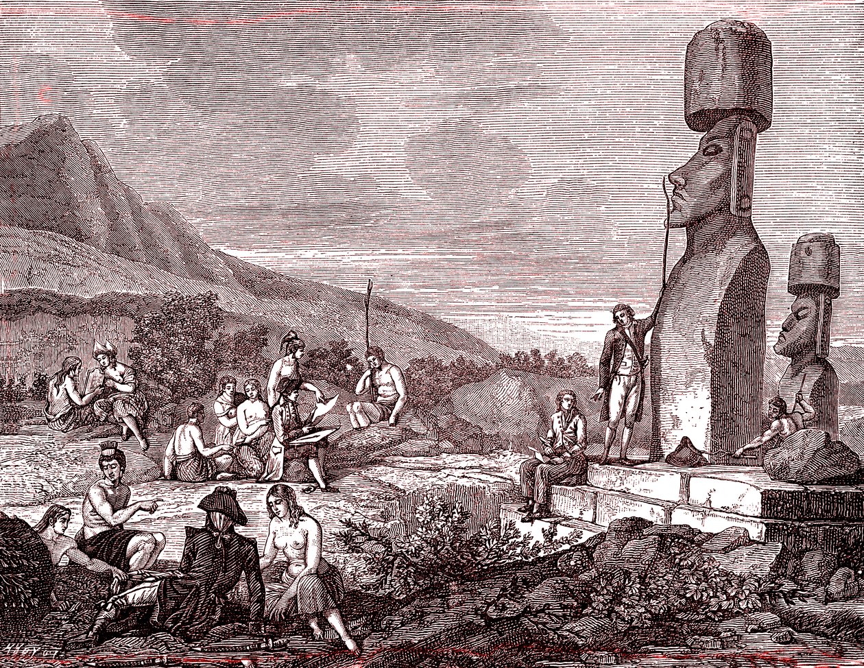 Paskalya adası by Nicolas Ozanne