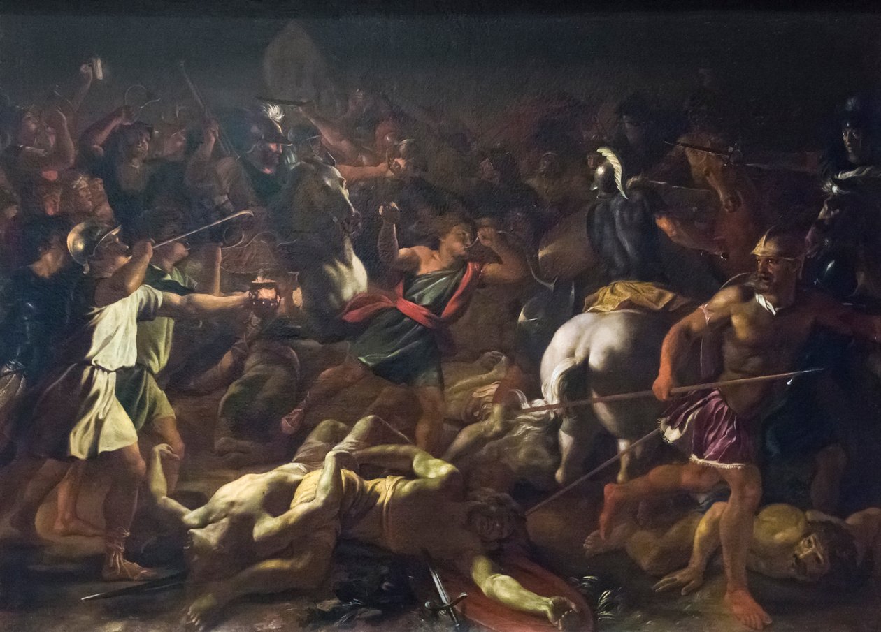Midyanlılar'a Karşı Gideon Savaşı by Nicolas Poussin