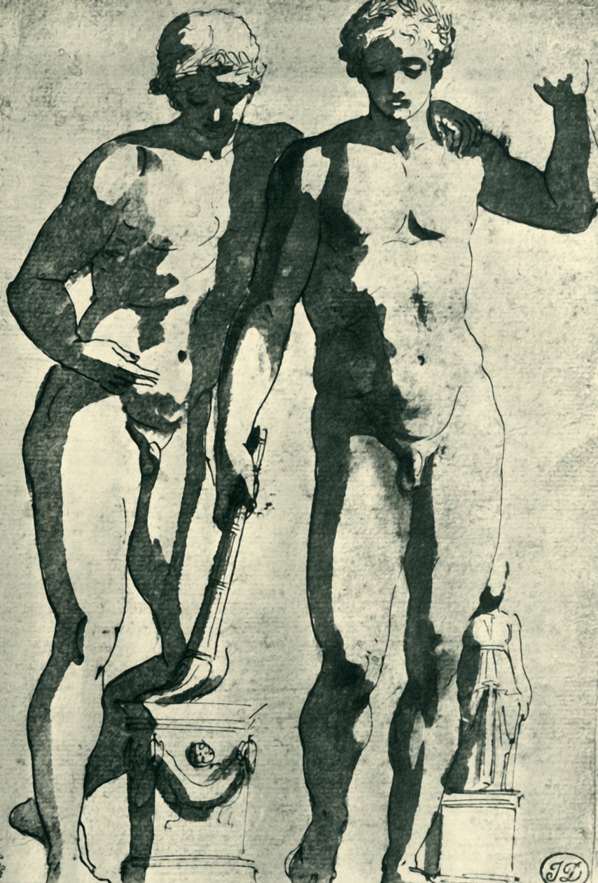 Castor ve Pollux, c1628, 1943. by Nicolas Poussin