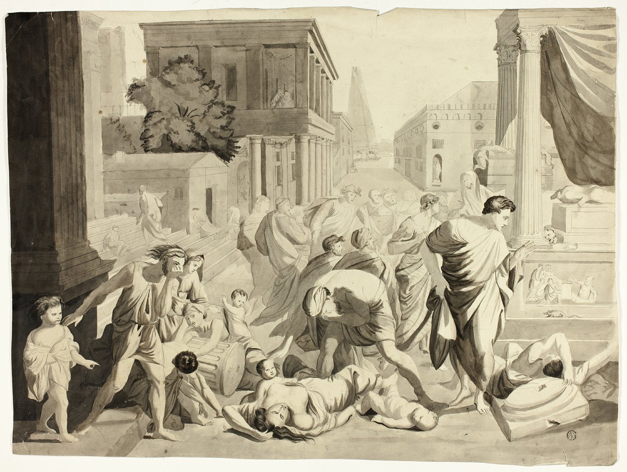 Ashtod Vebası by Nicolas Poussin