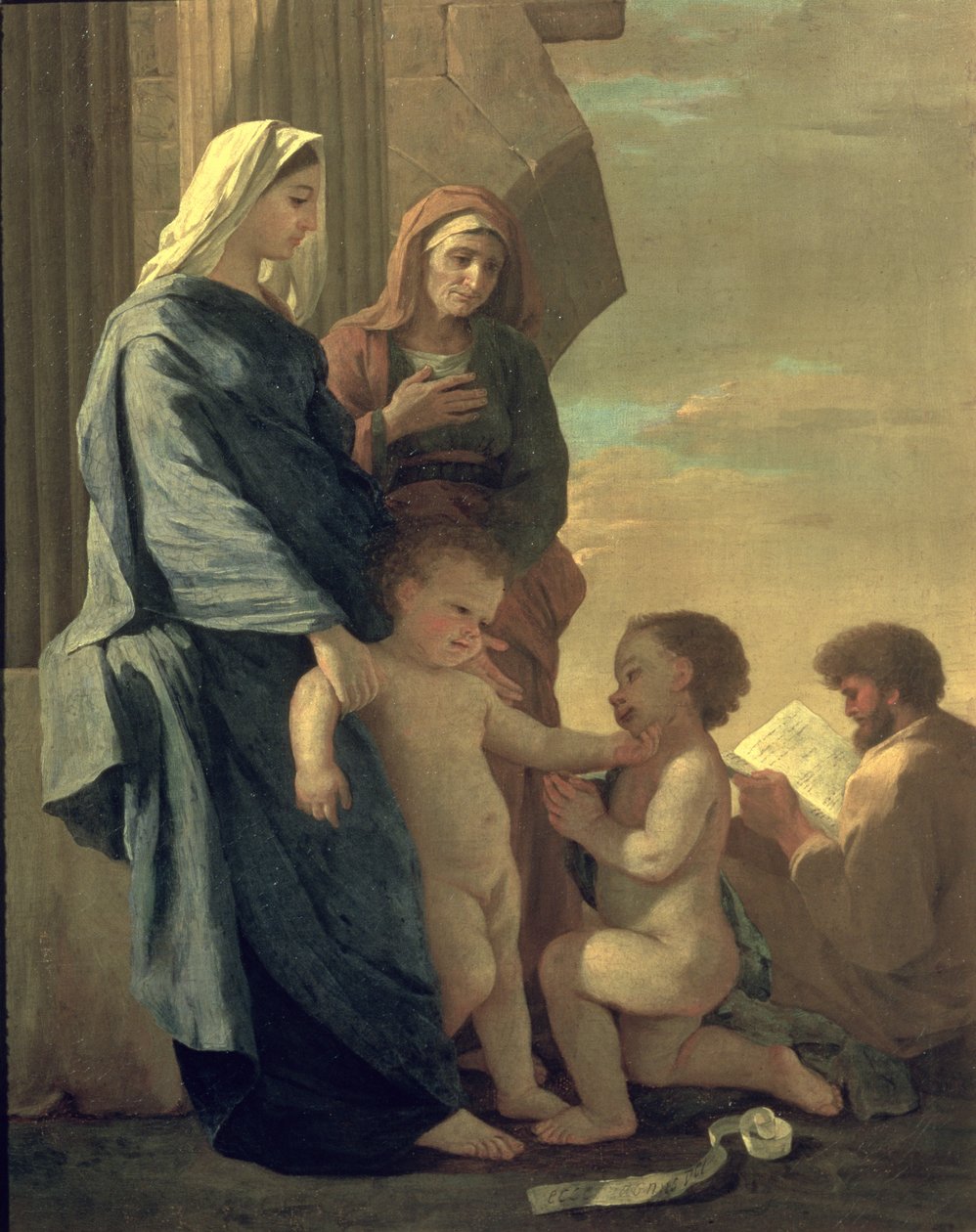 Kutsal Aile by Nicolas Poussin