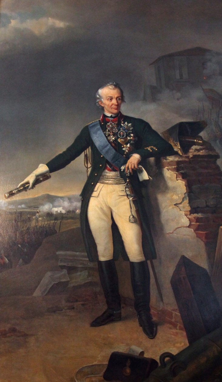 Alexander Suvorov, Rus general, 1833 by Nicolas Sebastien Froste