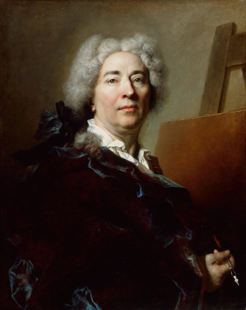 Otoportre, c. 1725. by Nicolas de Largillière