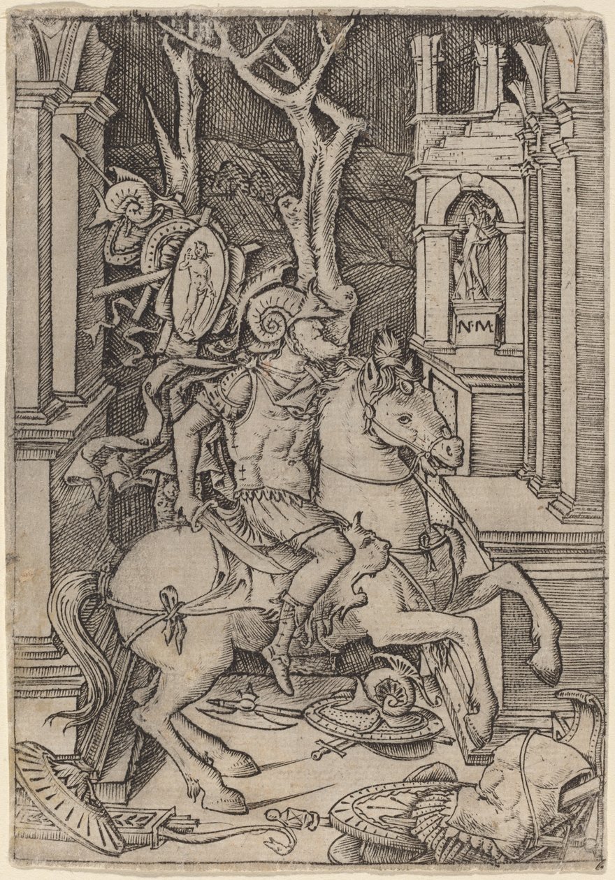 Romalı Savaşçı by Nicoletto da Modena