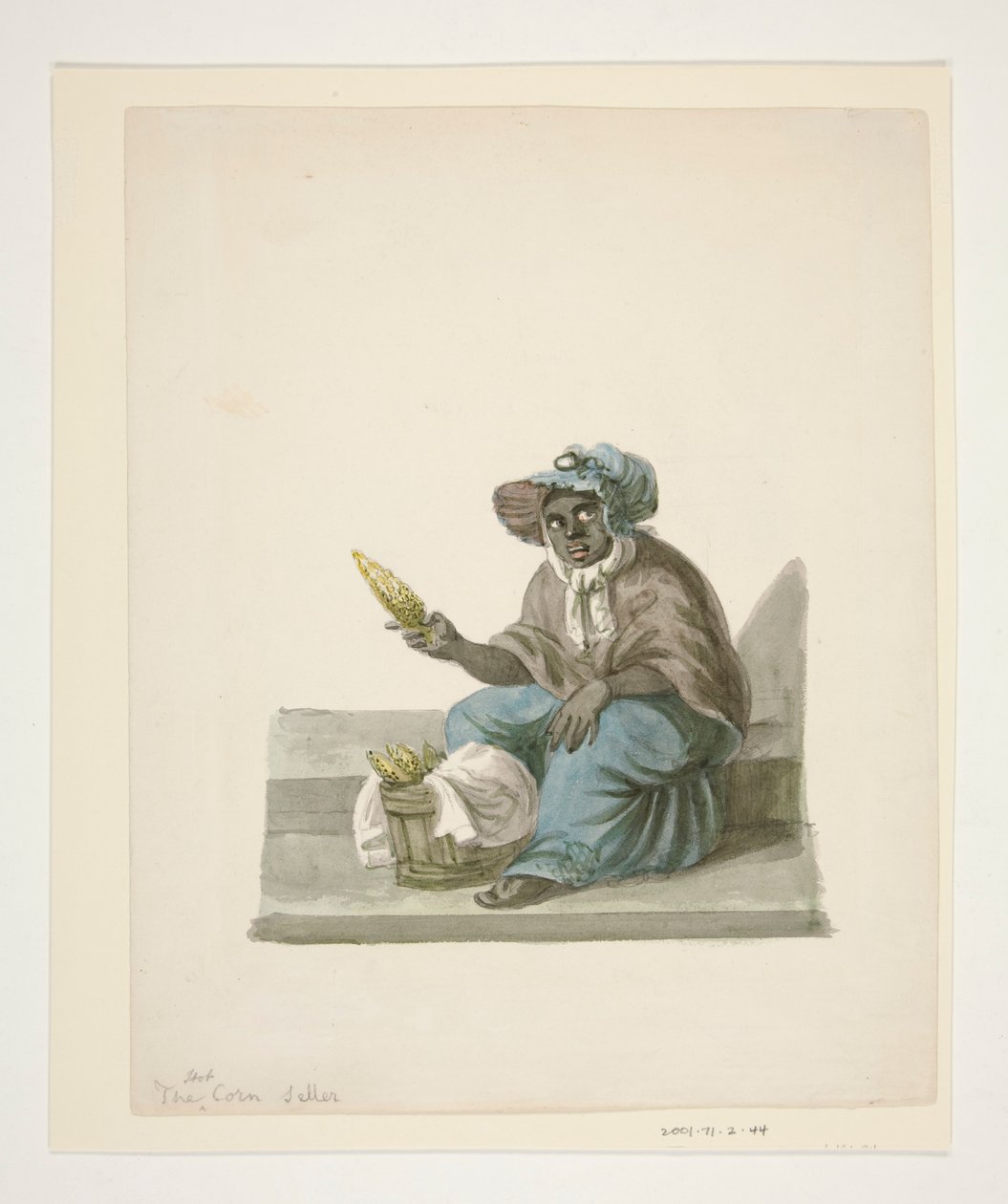 Sıcak Mısır Satıcısı by Nicolino Calyo