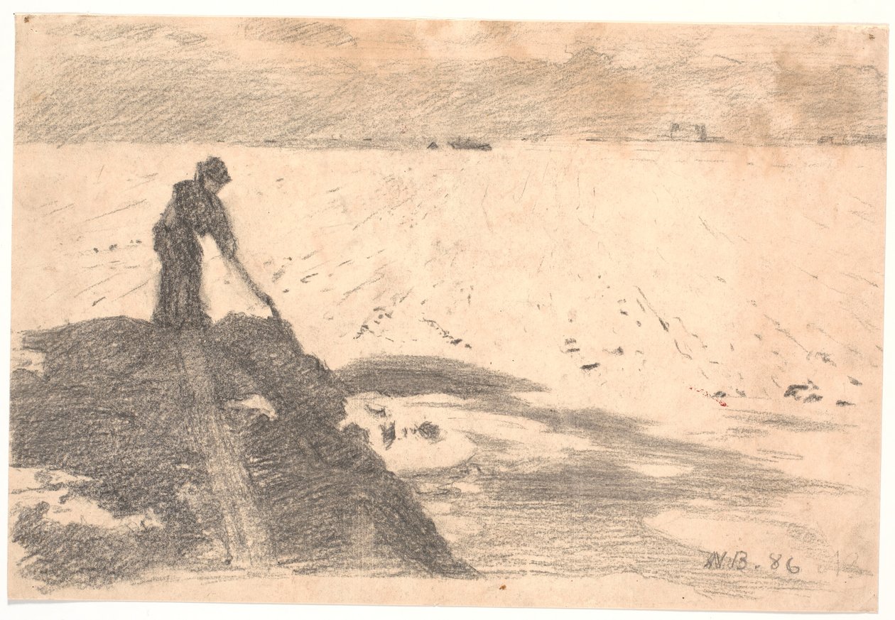 Gübre düzleştirilir (sanatçının kardeşi tarafından) by Niels Jakob Jakobsen Bjerre