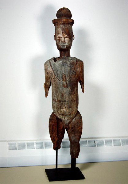 Erkek heykeli, Urhobo (ahşap) by Nigerian