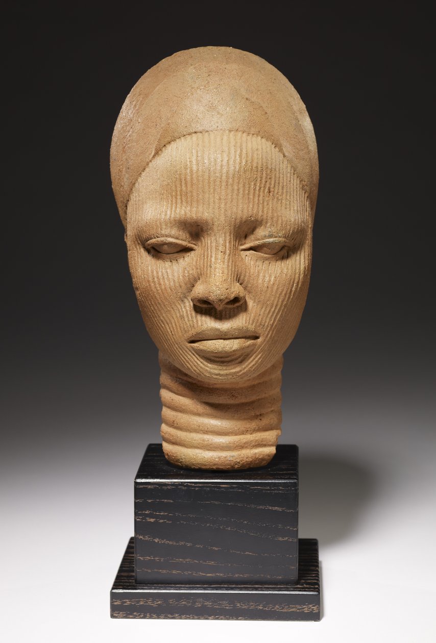 Tapınak Başkanı, Yoruba Kültürü, Nijerya (pişmiş toprak) by Nigerian