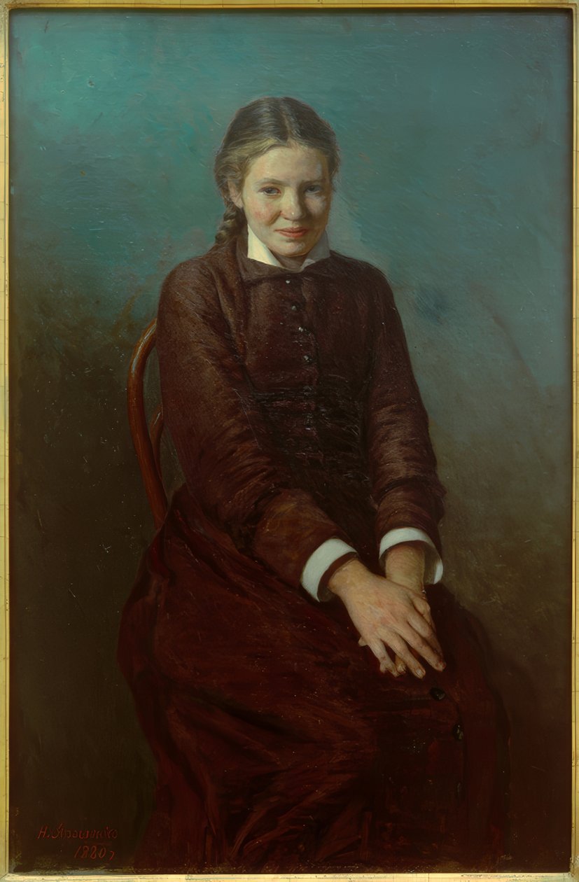 Öğrenci by Nikolai Alexandrowitsch Jaroschenko