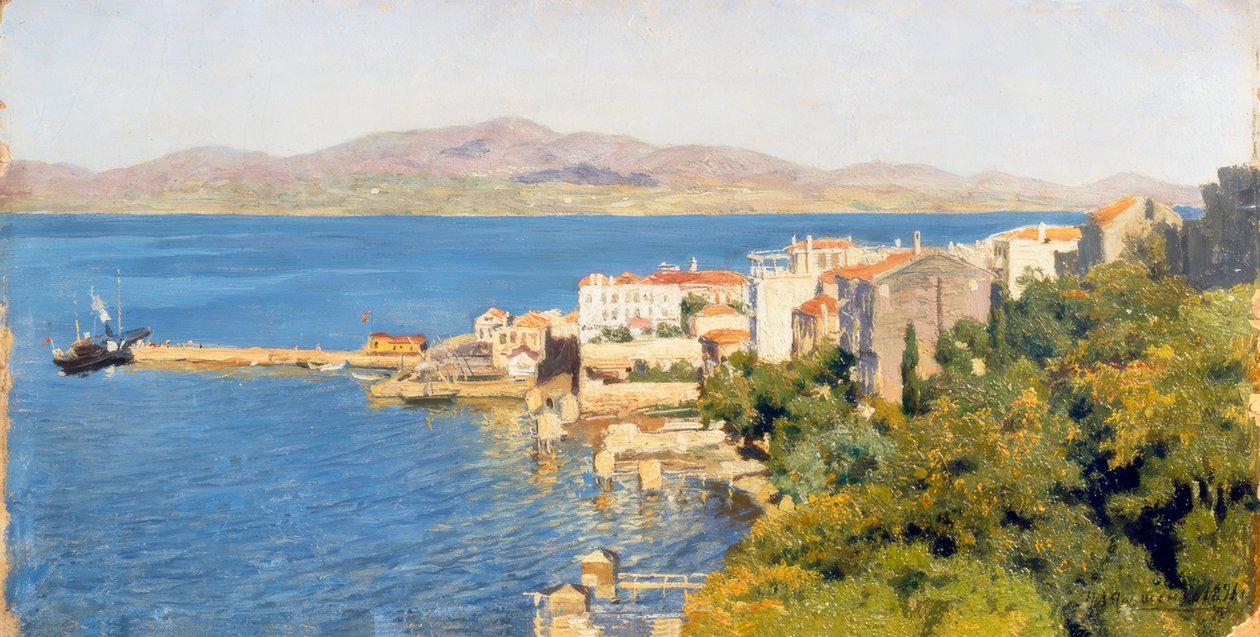 Kırım sahili by Nikolai Alexandrowitsch Jaroschenko