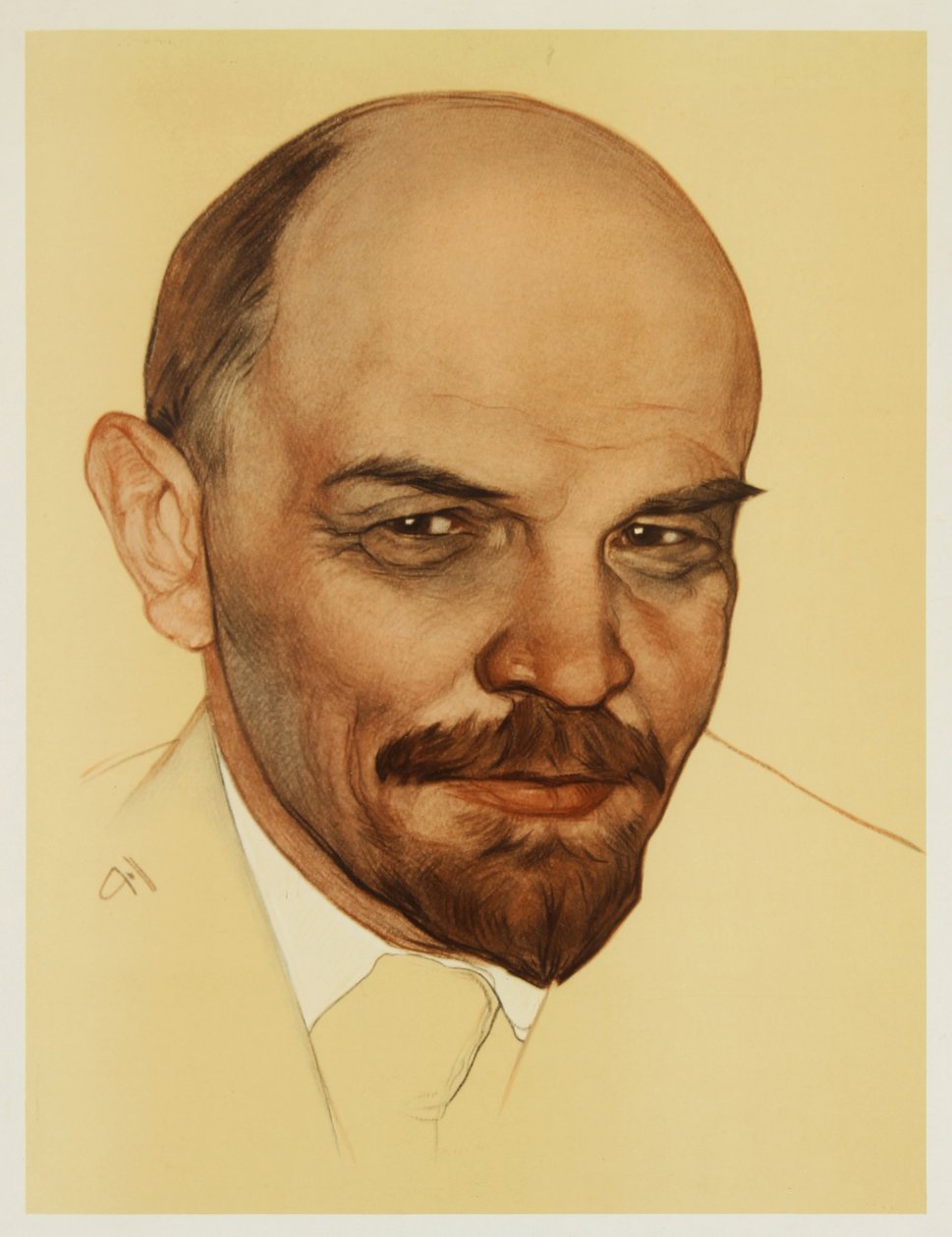 Vladimir İlyiç Lenin. by Nikolai Andreevich Andreev