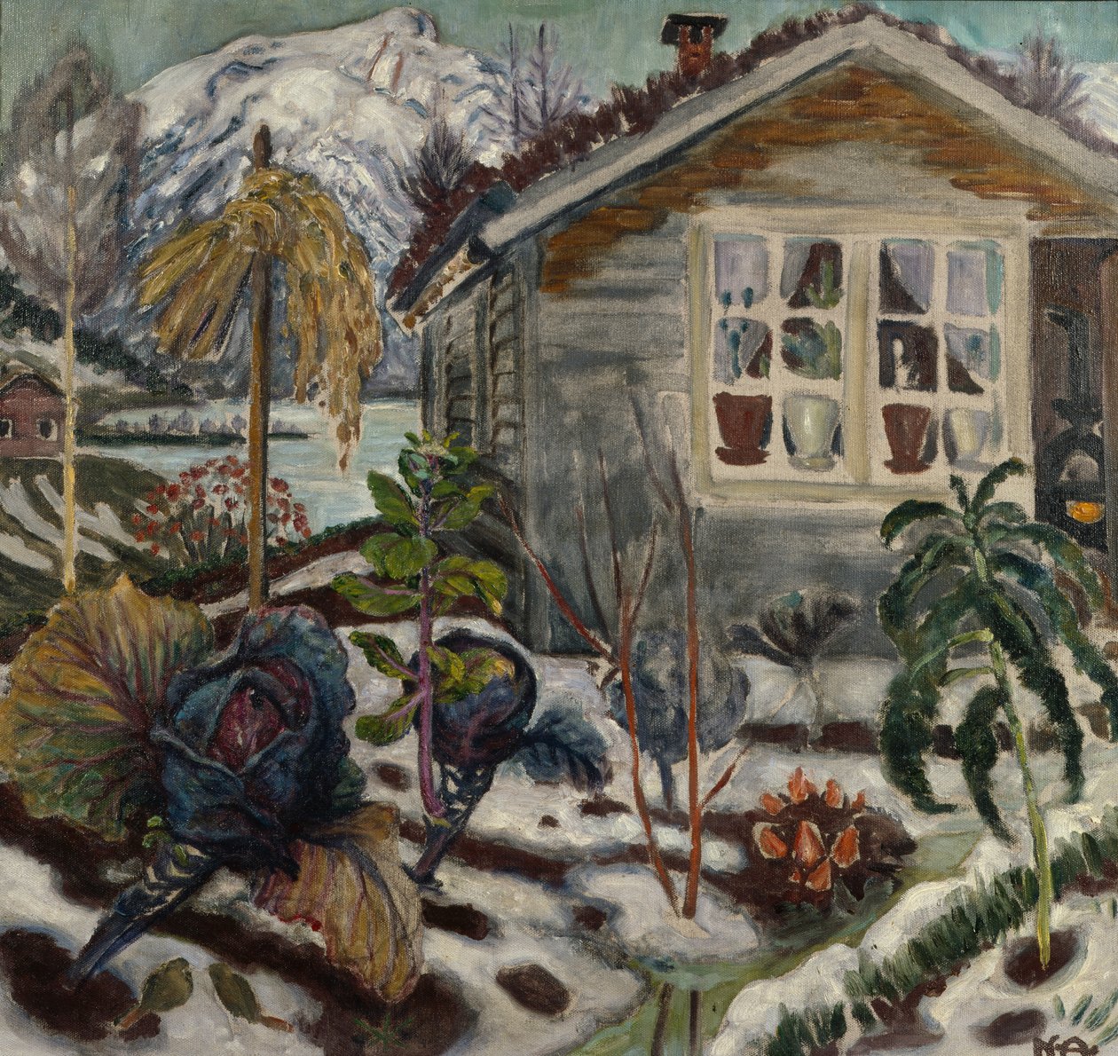 Erken Sonbahar (tuval üzerine yağlı boya) by Nikolai Astrup