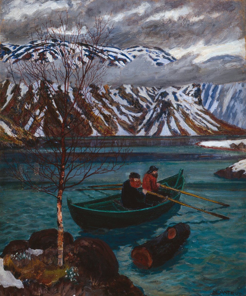 Rausilje-Nils by Nikolai Astrup