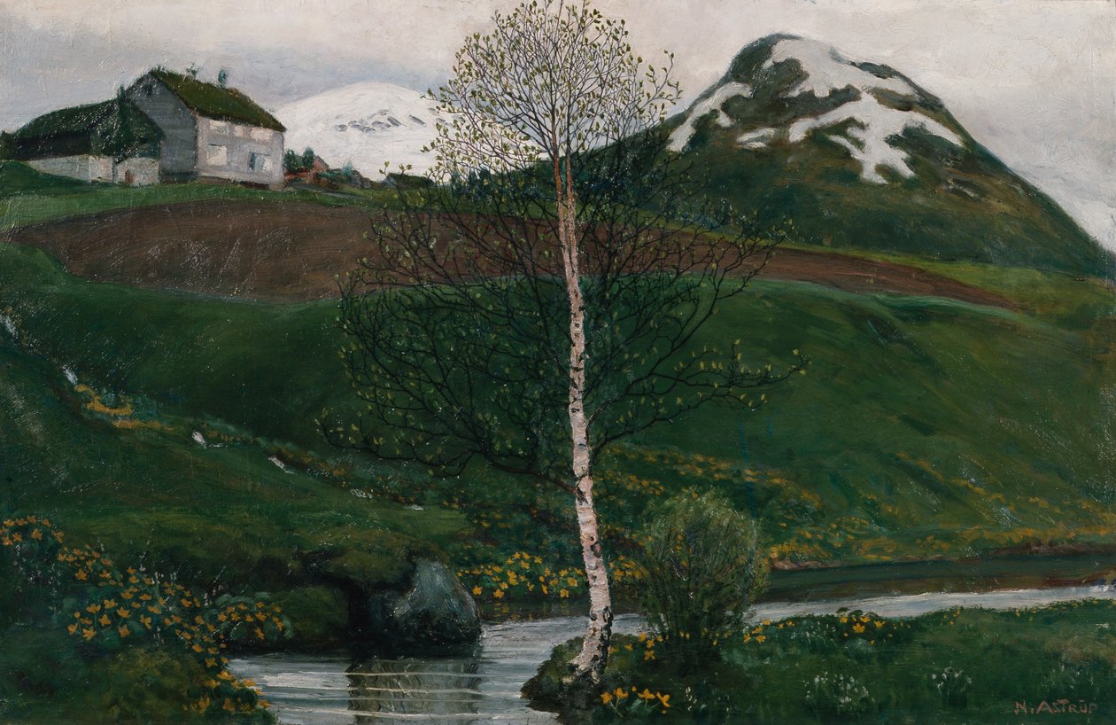 Bahar atmosferi by Nikolai Astrup