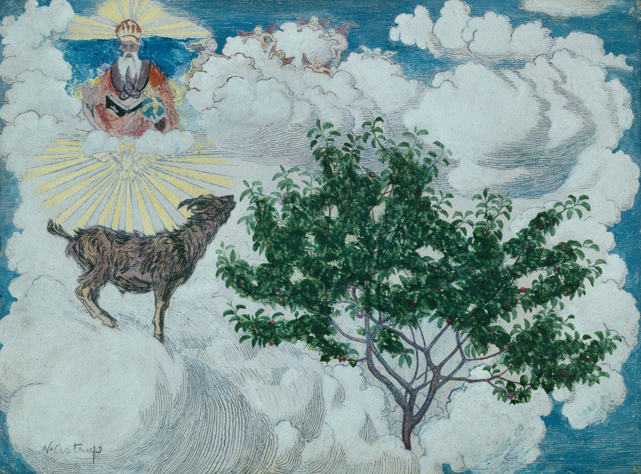 Cennete giren keçi by Nikolai Astrup